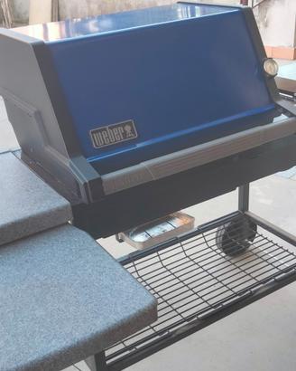 barbecue a gas Weber Genesis Silver  3 bruciatori 