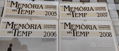 4 calendari la memoria del temp 