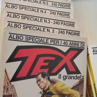 Albi gigante speciali Tex n.16 volumi