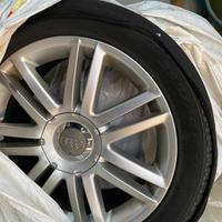 Cerchi in lega Audi con gomme 255/40 r 18