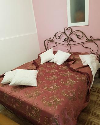 Letto Ferro battuto Cosatto Nuovo bronzato