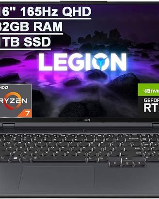 Lenovo Legion Pro 5| 16'' - 32GB - 1TB - RTX 3070