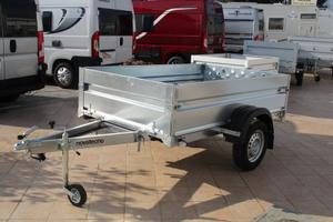 Carrello porta tutto basculante e rampa posteriore