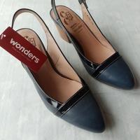 Scarpe blu donna taglia 38 con memory gel