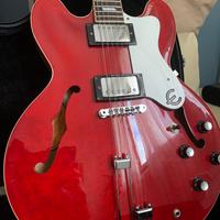 Epiphone Riviera 1995 Cherry Red Peerless Korea