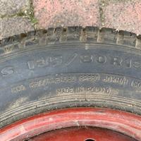 Ruota di scorta ruotino con cric