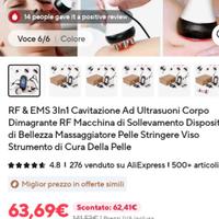 Macchina per massaggi corpo nuova