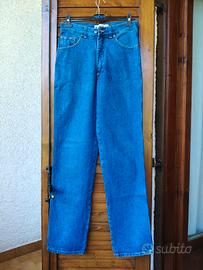 jeans uomo vintage anni 90, taglia 46 ma vita stre