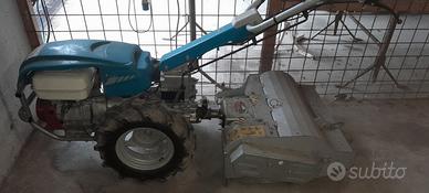 Motocoltivatore Bertolini 411 con fresa e trincia