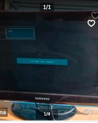 TV 22"Samsung solo TV Visyae piaciuta 