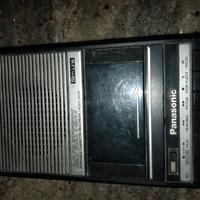 SLIM LINE PORTABLE CASSETTE RECORDER PANASONIC