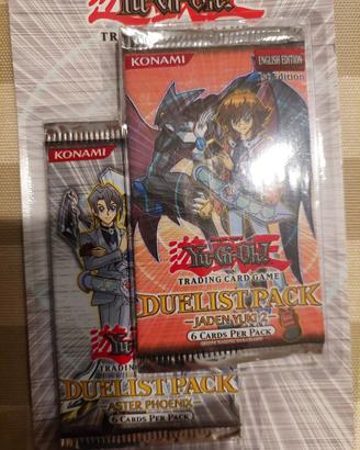 Blister duelist pack yugioh sigillati