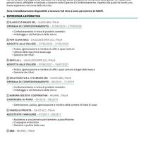 Operaia, addetta al confezionamento,