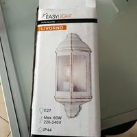 Lampada da Esterno Bianco Oro Impermeabile IP44