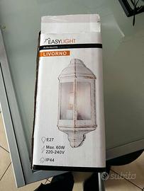 Lampada da Esterno Bianco Oro Impermeabile IP44