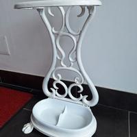 portaombrelli in ferro battuto