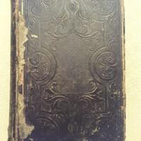 Libro antico di Geografia del 1859