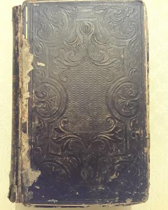Libro antico di Geografia del 1859