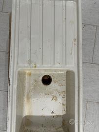 Vasca lavandino gocciolatoio ceramica