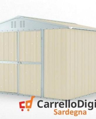 Box struttura lamiera Acciaio 327x307cm avorio