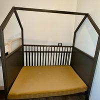 Stokke home letto bambini a casetta con materasso