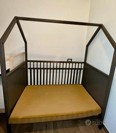 Stokke home letto bambini a casetta con materasso