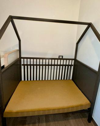 Stokke home letto bambini a casetta con materasso