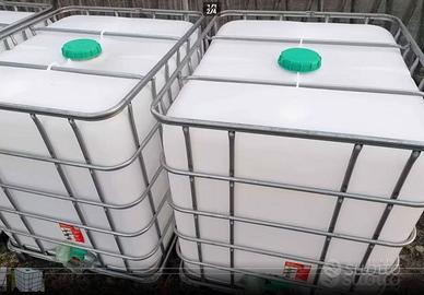 Disponibili vasche raccolta acqua capienza 1000 L