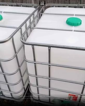 Disponibili vasche raccolta acqua capienza 1000 L