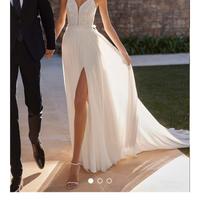 Vestito da sposa rosa clarà 2023 modello inamora