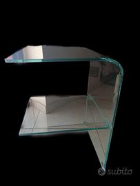 tavolino in vetro 