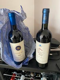 VINO SASSICAIA E LA RICOLMA