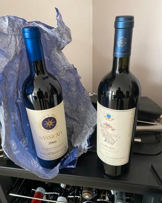 VINO SASSICAIA E LA RICOLMA