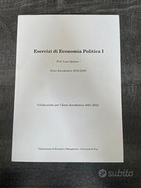 Esercizi di Economia Politica I