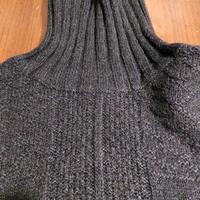 maglione lana con Alpaca collo alto