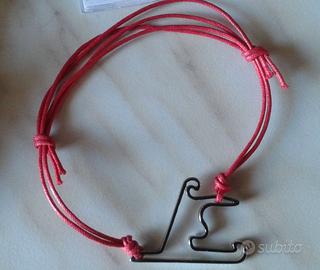 Bracciale MotoGP F1 Formula uno Shanghai acciaio