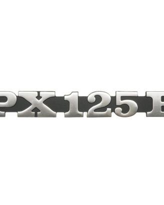 Targhetta PX125E per cofano laterale Vespa PX