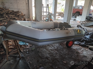 Gommone Zodiac m.2,60 con motore honda 5 cv 4tempi