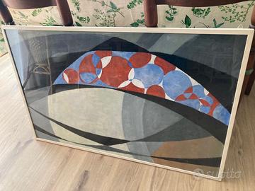 Stampa a colori su telaio e cornice bianca