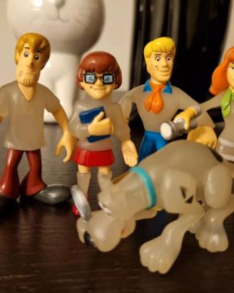 Collezione figure Scooby-Doo fluorescenti