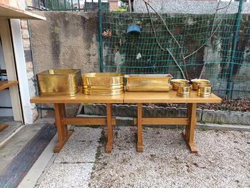 COPRI VASI IN METALLO