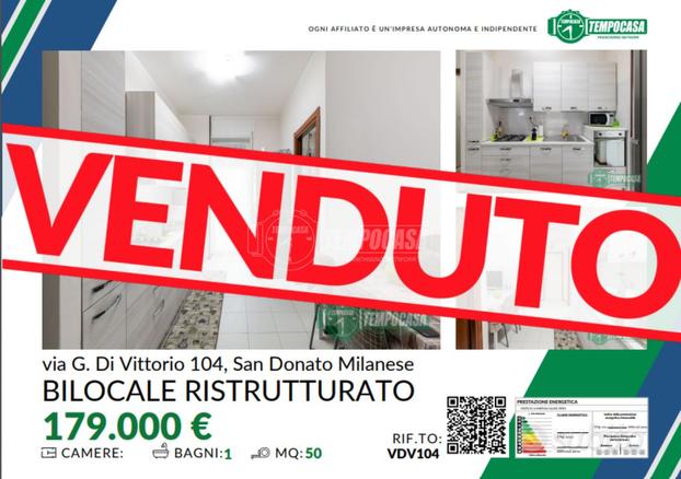 BILOCALE - VIA G. DI VITTORIO 104, SAN DONATO MILA