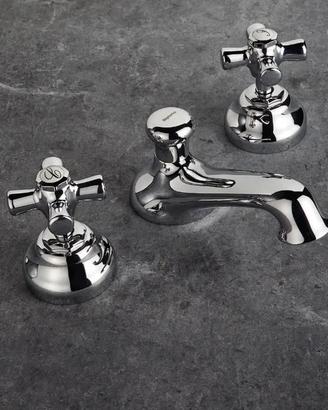 3 fori lavabo SIGNORINI rubinetti antica classica