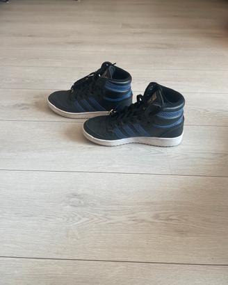 Sneakers Adidas Top Ten Hi Nere Blu Oro 👟