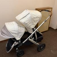 Passeggino doppio Uppababy Vista + navicella