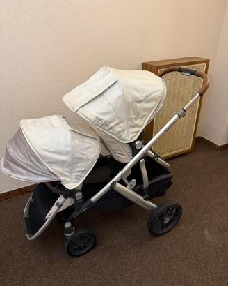 Passeggino doppio Uppababy Vista + navicella