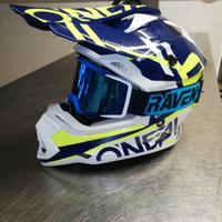 Casco moto enduro