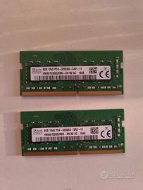 RAM 16GB  DDR4 Sodimm Sk Hynix