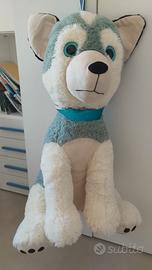 peluche husky gigante