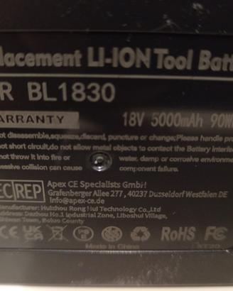 Batterie Makita LXT